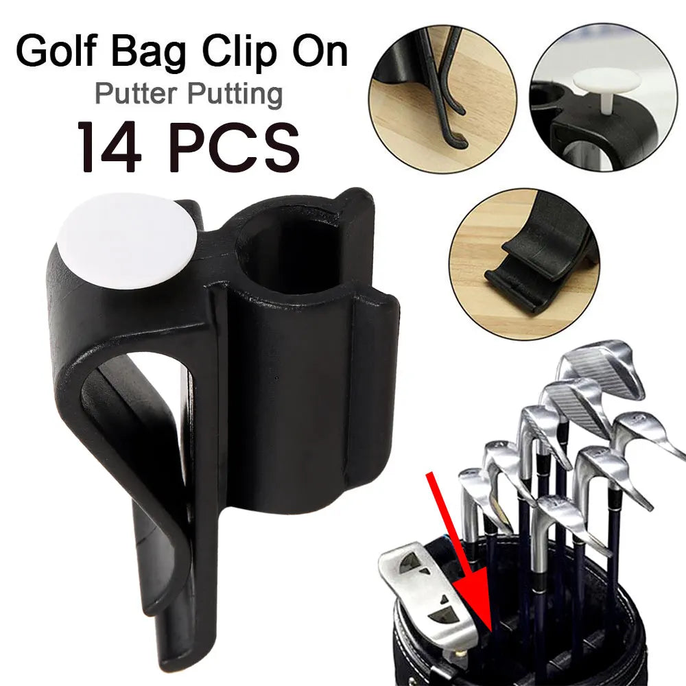 Precision Golf Bag Club Organizer Clips
